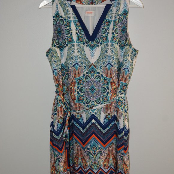 Boho Printed Dress - Picture 7 of 8